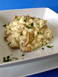 risotto de champiñones