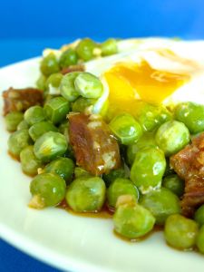 guisantes con chorizooo