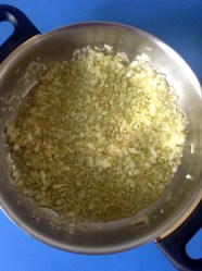 1 rehogar cebolla y ajo