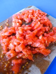 8 trocear tomate