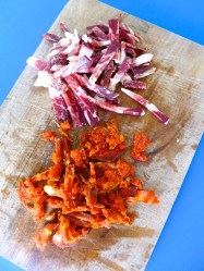 4 picar chorizo y jamón