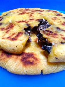 pupusas de champiñones y aceitunasssssss