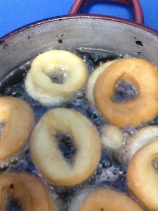 rosquillas en la cazuela