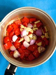 3 añadir cebolla y ajo