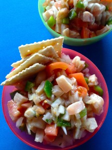 ceviche de marlin