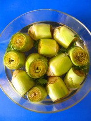 2 poner en agua con perejil