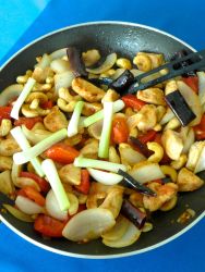 14 añado las cebolletas