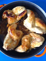 6 añadir vinagre y vino