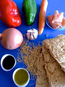 noodles de pollo ingr