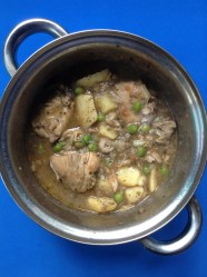 picante de pollo en cazuela