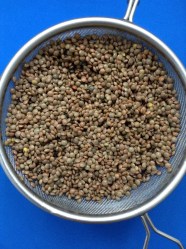 1 lavar las lentejas