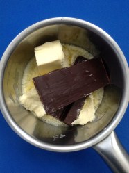 2 derretir choco y mante