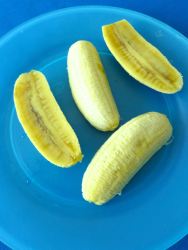 9 cortar bananas