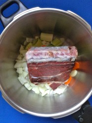 4 poner en la cazuela