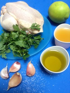 pollo asado en cazuela ingr