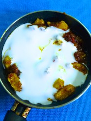 8 añadir leche de coco