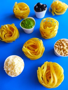 pasta al pesto ingr