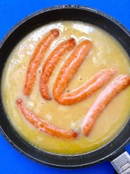 8 añadir salchichas