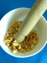 5 triturar cacahuetes y anacardos