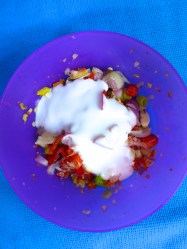 4 añadir leche de coco