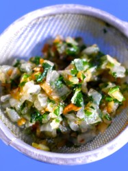 15 escurrir cebolla ajo perejil