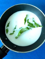 14 calentar hojas y leche