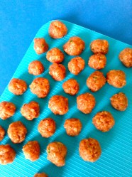 7 formar albondiguillas