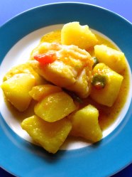 patatas con bacalao