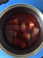 3 añadir costilla y chorizo