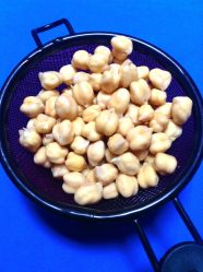 5 lavar garbanzos