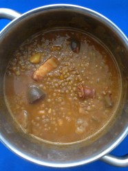 14 añadir a lentejas