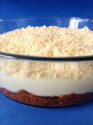 12 con queso rallado