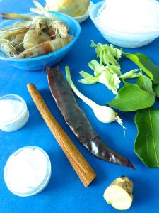 sopa de gambas y fideos de arroz ingr