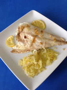 dorada a la espaldaa