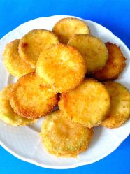 san jacobos de calabacin, jamón y queso