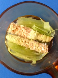 15 poner tusa hojas y auga en la base