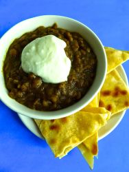 curry de lentejas con yogur