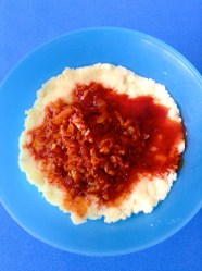 10 añadir cebolla rehogada