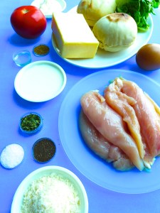 hamburguesa de pollo ingr