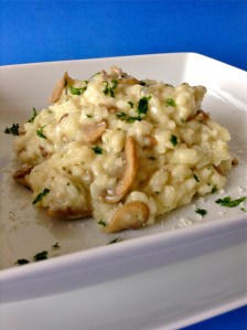 risotto de champiñoness